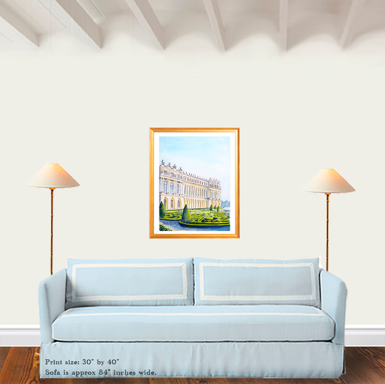 Print of “Gardens of Versailles”