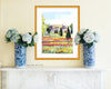 Print of Cutting Garden at Chenonceau