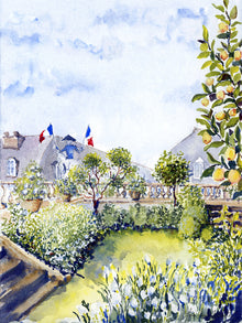  Print of The Hermès Garden