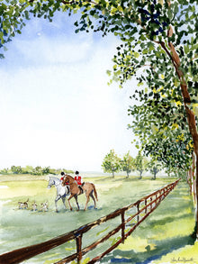  Print of The Walk at Morvan