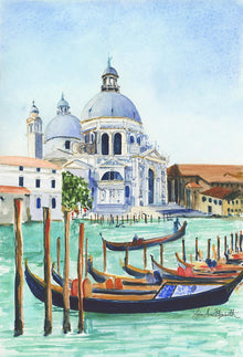  Santa Maria della Salute Bridge Original