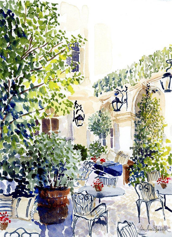Americans in Paris  Garden
