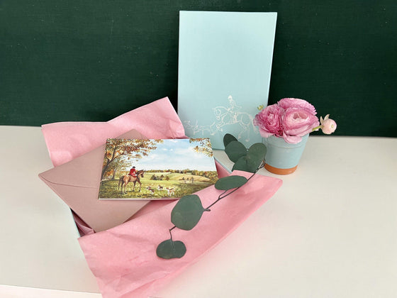 Hunt Country Stationery Box