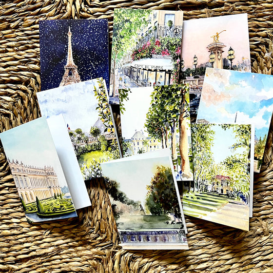 Parisian Garden Stationery