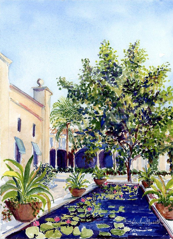 The Hibiscus Avenue Fountain