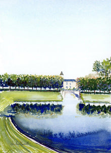  Reflection at Villandry
