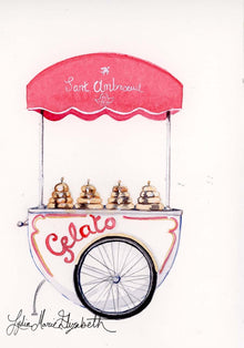  Sant Ambroeus Gelato Cart