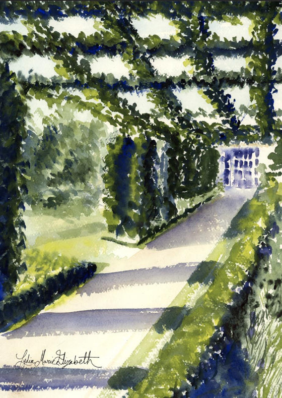 Green and White