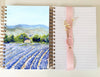 Lavender Fields Garden Notebook
