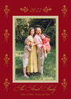 Gold Foil Pear Tree Christmas Card LME x CFP Collaboration