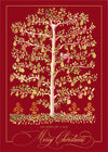 Gold Foil Pear Tree Christmas Card LME x CFP Collaboration