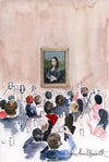 The Mona Lisa Admirers