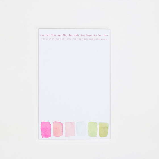 Painter's Palette Notepad