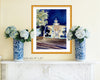Print of "Palm Beach Memorial Fountain"